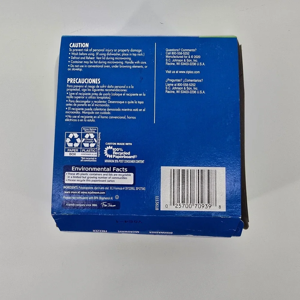Ziploc keep your